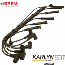 Load image into Gallery viewer, 1987-89 BMW E24 635CSi Spark Plug Ignition Wires &amp; Loom STI Germany
