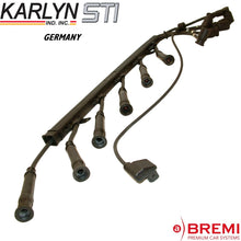 Load image into Gallery viewer, 1987-89 BMW E24 635CSi Spark Plug Ignition Wires &amp; Loom STI Germany
