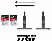 Load image into Gallery viewer, 2001-11 Mercedes C SLK Rear Brake Pad Caliper Slide &amp; Pin Spring Kit &amp; Lube TRW
