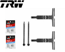 Load image into Gallery viewer, 2001-11 Mercedes C SLK Rear Brake Pad Caliper Slide &amp; Pin Spring Kit &amp; Lube TRW
