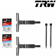 Load image into Gallery viewer, 2001-11 Mercedes C SLK Rear Brake Pad Caliper Slide &amp; Pin Spring Kit &amp; Lube TRW
