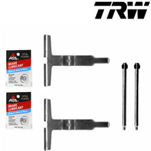 Load image into Gallery viewer, 2001-11 Mercedes C SLK Rear Brake Pad Caliper Slide &amp; Pin Spring Kit &amp; Lube TRW
