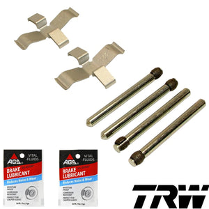 1969-81 BMW E3 E9 E12 Rear Brake Pad Slide Pin Return Spring Kit TRW 1 113 665