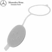 Load image into Gallery viewer, 1977-11 Mercedes Windshield Washer Tank Plastic Cap Lid &amp; Seal 202 860 93 69
