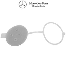 Load image into Gallery viewer, 1977-11 Mercedes Windshield Washer Tank Plastic Cap Lid &amp; Seal 202 860 93 69
