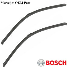 Load image into Gallery viewer, 2000-14 Mercedes CL &amp; S 27&quot; Wiper Blade Set OEM Bosch Aero Twin 3 397 118 946
