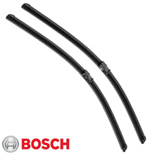 Load image into Gallery viewer, 2008-17 Mercedes C CLS E 600mm 24&quot; Windshield Wiper Blade Set OEM Bosch Aerotwin
