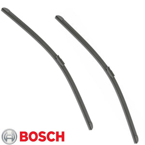 2008-17 Mercedes C CLS E 600mm 24" Windshield Wiper Blade Set OEM Bosch Aerotwin