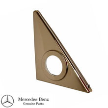 Load image into Gallery viewer, 1972-75 Mercedes 280 350 450 SL SLC 107 Left Door Inner Mirror Chrome Trim Plate
