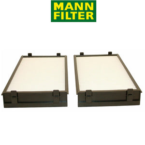 2007-14 BMW X5 X6 Inside Fresh Air Cabin Air Filter Set of 2 64 31 6 945 585