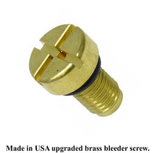 Load image into Gallery viewer, 1990-08 BMW Brass Radiator Coolant Expansion Tank Bleeder Screw with O-Ring USA
