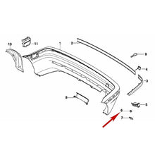 Load image into Gallery viewer, 1983-01 BMW 3 5 7 M 6mm Plastic Flange Nut Cover Panel Duct Tank 16 13 1 176 747
