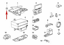 Load image into Gallery viewer, 1983-01 BMW 3 5 7 M 6mm Plastic Flange Nut Cover Panel Duct Tank 16 13 1 176 747
