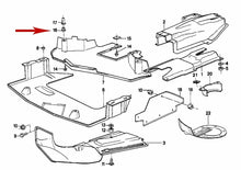 Load image into Gallery viewer, 1983-01 BMW 3 5 7 M 6mm Plastic Flange Nut Cover Panel Duct Tank 16 13 1 176 747
