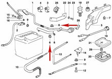 Load image into Gallery viewer, 1983-01 BMW 3 5 7 M 6mm Plastic Flange Nut Cover Panel Duct Tank 16 13 1 176 747
