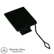 Load image into Gallery viewer, 2002-05 Mercedes C240 C320 Wagon Rear Bumper Tow Hook Cover Emerald Black 189U
