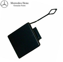 Load image into Gallery viewer, 2002-05 Mercedes C240 C320 Wagon Rear Bumper Tow Hook Cover Emerald Black 189U
