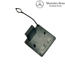 Load image into Gallery viewer, 2002-05 Mercedes C240 C320 Wagon Rear Bumper Tow Hook Cover Emerald Black 189U
