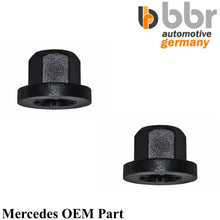 Load image into Gallery viewer, 86-23 Mercedes Multi Use Plastic Nut 10mm Hex 16mm Flange 4mm Hole 003 990 02 51
