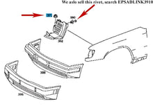 Load image into Gallery viewer, 86-23 Mercedes Multi Use Plastic Nut 10mm Hex 16mm Flange 4mm Hole 003 990 02 51
