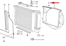 Load image into Gallery viewer, 1984-06 BMW Radiator Shroud Headliner Trim Panel Rocker Spoiler Cover Rivets OEM
