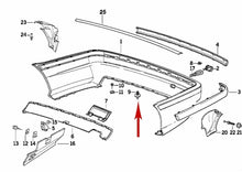 Load image into Gallery viewer, 1984-06 BMW Radiator Shroud Headliner Trim Panel Rocker Spoiler Cover Rivets OEM
