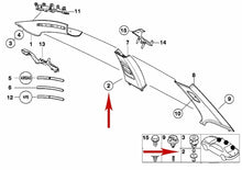 Load image into Gallery viewer, 1984-06 BMW OEM Radiator Shroud Headliner Trim Panel Rocker Spoiler Cover Rivets
