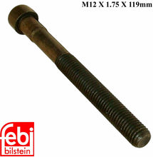 Load image into Gallery viewer, 1973-93 Mercedes 190E 240D 280 300D 12 mm X 120 mm Cylinder Head Bolt 12 Point
