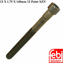 Load image into Gallery viewer, 1978-85 Mercedes 240D 300 CD D SD TD Cylinder Head Bolt 12 X 140 mm 12 Point XZN
