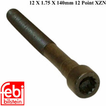 Load image into Gallery viewer, 1978-85 Mercedes 240D 300 CD D SD TD Cylinder Head Bolt 12 X 140 mm 12 Point XZN
