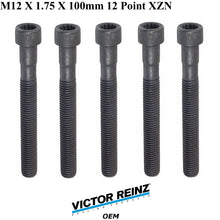 Load image into Gallery viewer, 5 X 1978-85 Mercedes 300 CD D SD TD Cylinder Head Bolt 12 X 100 mm 12 Point XZN
