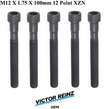 Load image into Gallery viewer, 5 X Cylinder Head Bolt 12 X 100 mm 12 Point XZN 1978-85 Mercedes 300 CD D SD TD
