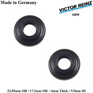 2 X 1991-08 BMW 3 5 7 8 M X Z 23mm Valve Cover Mount Nut Rubber Seal 1 437 395