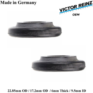 2 X 1991-08 BMW 3 5 7 8 M X Z 23mm Valve Cover Mount Nut Rubber Seal 1 437 395