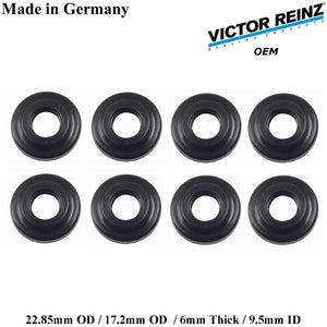 8 X 1999-3 BMW 540i 740iL X5 Z8 23mm Valve Cover Mount Nut Rubber Seal 1 437 395