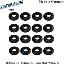 Load image into Gallery viewer, 16 X 1999-03 BMW 540i 740i 740iL X5 Z8 23mm Valve Cover Mounting Rubber Seal
