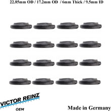 Load image into Gallery viewer, 16 X 1999-03 BMW 540i 740i 740iL X5 Z8 23mm Valve Cover Mounting Rubber Seal
