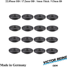 Load image into Gallery viewer, 16 X 1999-03 BMW 540i 740i 740iL X5 Z8 23mm Valve Cover Mounting Rubber Seal
