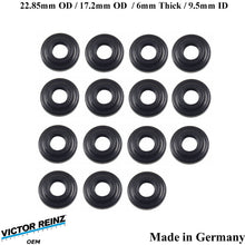 Load image into Gallery viewer, 15 X 1992-06 3 5 M X Z 23mm Valve Cover Mounting Cap Nut Rubber Seal 1 437 395
