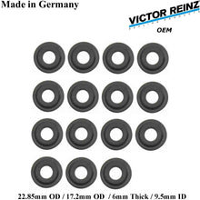 Load image into Gallery viewer, 15 X 1992-06 3 5 M X Z 23mm Valve Cover Mounting Cap Nut Rubber Seal 1 437 395
