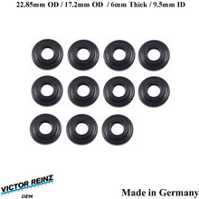 Load image into Gallery viewer, 11 X 1993-98 BMW 530i 540i 740i 740iL 840Ci 23mm Valve Cover Mount Rubber Seal
