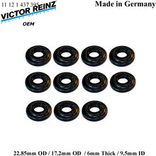 Load image into Gallery viewer, 11 X 1993-98 BMW 530i 540i 740i 740iL 840Ci 23mm Valve Cover Mount Rubber Seal
