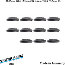 Load image into Gallery viewer, 11 X 1993-98 BMW 530i 540i 740i 740iL 840Ci 23mm Valve Cover Mount Rubber Seal
