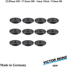 Load image into Gallery viewer, 11 X 1993-98 BMW 530i 540i 740i 740iL 840Ci 23mm Valve Cover Mount Rubber Seal
