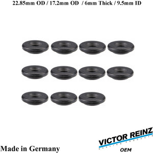 11 X 1993-98 BMW 530i 540i 740i 740iL 840Ci 23mm Valve Cover Mount Rubber Seal