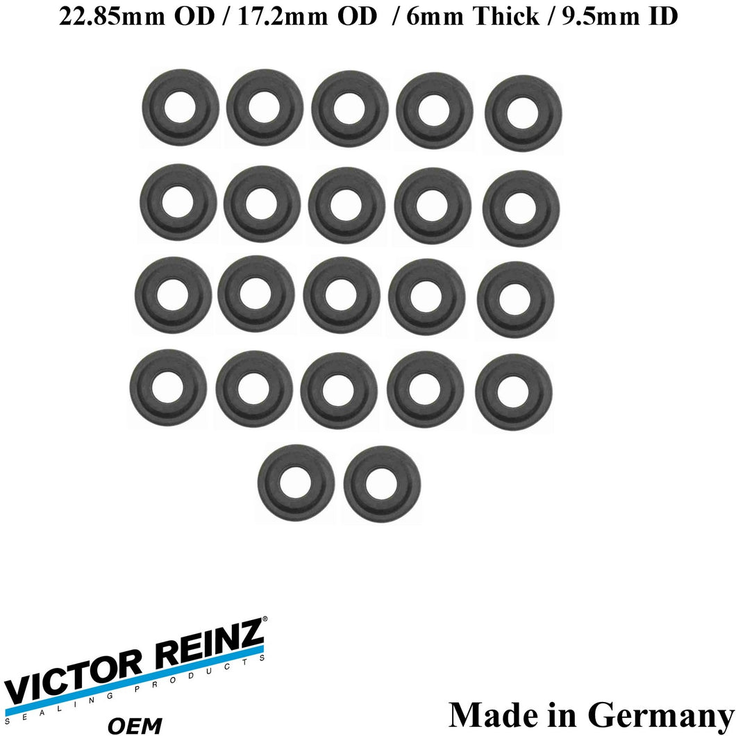 22 X 1993-98 BMW 530i 540i 740i 740iL 840Ci 23mm Valve Cover Mount Rubber Seal