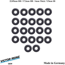 Load image into Gallery viewer, 22 X 1993-98 BMW 530i 540i 740i 740iL 840Ci 23mm Valve Cover Mount Rubber Seal
