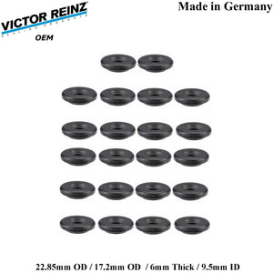 22 X 1993-98 BMW 530i 540i 740i 740iL 840Ci 23mm Valve Cover Mount Rubber Seal