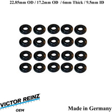 Load image into Gallery viewer, 20 X 2000-03 BMW M5 2000-02 Z8 23mm Valve Cover Mount Nut Rubber Seal 1 437 395
