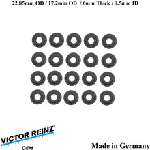 Load image into Gallery viewer, 20 X 2000-03 BMW M5 2000-02 Z8 23mm Valve Cover Mount Nut Rubber Seal 1 437 395
